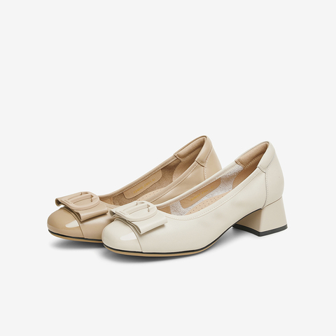 TATA/他她2025春商场同款时尚气质女单鞋新款X8MA6AQ5