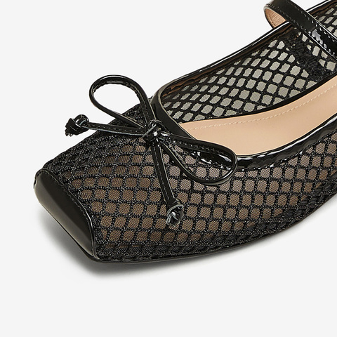 TATA/他她2025夏商场同款浅口女气质玛丽珍鞋新款JQF01BQ5