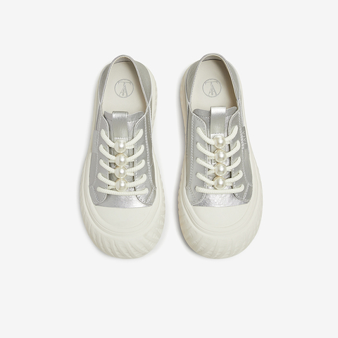 TATA/他她2025夏商场同款运动时尚休闲女板鞋新款CT701BM5