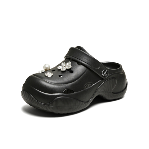 TATA/他她2025夏商场同款简约百搭女休闲洞洞鞋新款7H801BH5