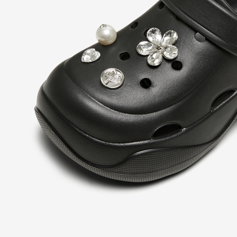 TATA/他她2025夏商场同款简约百搭女休闲洞洞鞋新款7H801BH5