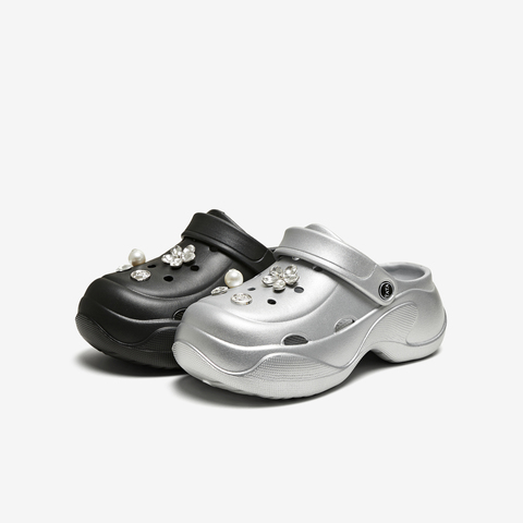 TATA/他她2025夏商场同款简约百搭女休闲洞洞鞋新款7H801BH5