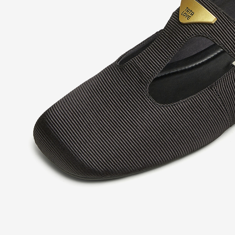 TATA/他她2025春简约气质女玛丽珍鞋新款7H020AA5