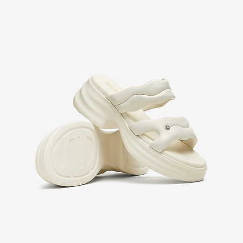 TATA/他她2025夏商场同款简约百搭休闲女拖鞋新款CXY01BT5