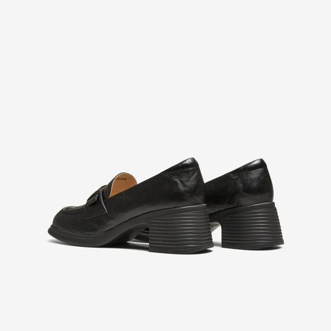 TATA/他她2025春商场同款时尚休闲女乐福鞋新款7A524AA5