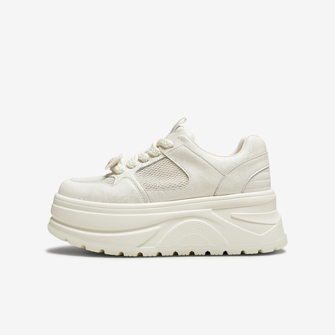 TATA/他她2025夏商场同款时尚休闲厚底女板鞋新款CP201BM5