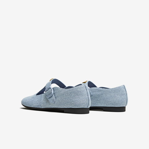 TATA/他她2025春简约气质女玛丽珍鞋新款7H020AA5