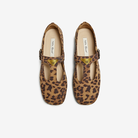 TATA/他她2025春简约气质女玛丽珍鞋新款7H020AA5