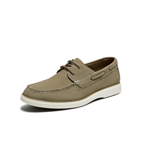 TATA/他她2025夏商场同款简约一脚蹬休闲皮鞋男新款MGE01BM5