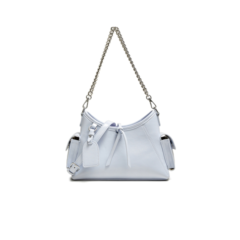 TATA/他她2025夏商场同款女简约质感斜挎小方包新款LB231BX5