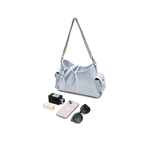 TATA/他她2025夏商场同款女简约质感斜挎小方包新款LB231BX5