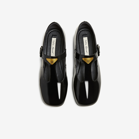 TATA/他她2025春简约气质女玛丽珍鞋新款7H020AA5