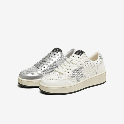 TATA/他她2025春时尚休闲厚底女板鞋新款CP901AM5