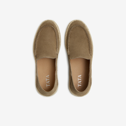 TATA/他她2025夏时尚休闲圆头皮鞋男士新款NFX01BM5