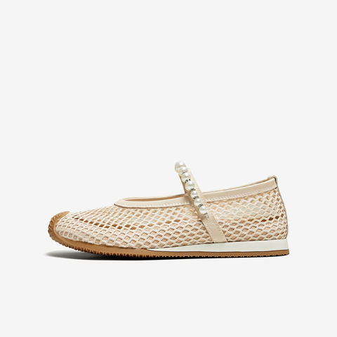 TATA/他她2025夏商场同款时尚休闲女玛丽珍鞋新款GTD01BA5