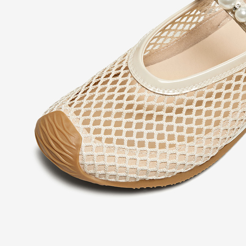 TATA/他她2025夏商场同款时尚休闲女玛丽珍鞋新款GTD01BA5