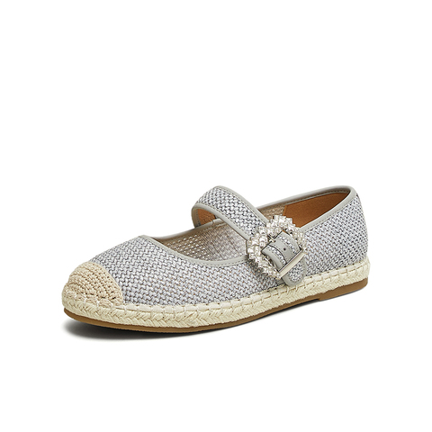 TATA/他她2025春时尚休闲渔夫鞋女单鞋新款UPJ02AQ5