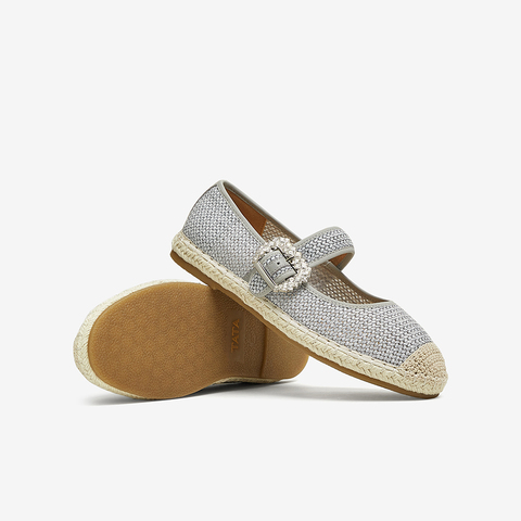 TATA/他她2025春时尚休闲渔夫鞋女单鞋新款UPJ02AQ5