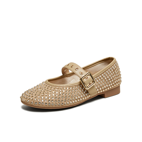 TATA/他她2025春时尚女休闲玛丽珍鞋新款CP801AQ5