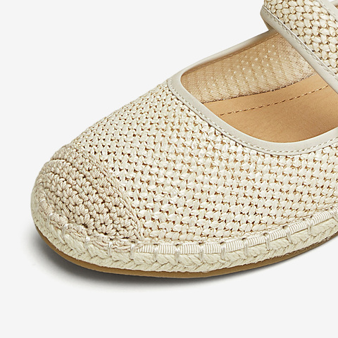 TATA/他她2025春时尚休闲渔夫鞋女单鞋新款UPJ02AQ5