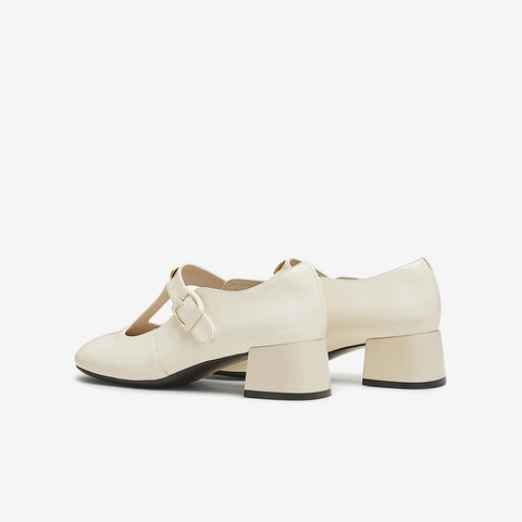 TATA/他她2025春商场同款时尚气质玛丽珍鞋女新款7HF20AA5