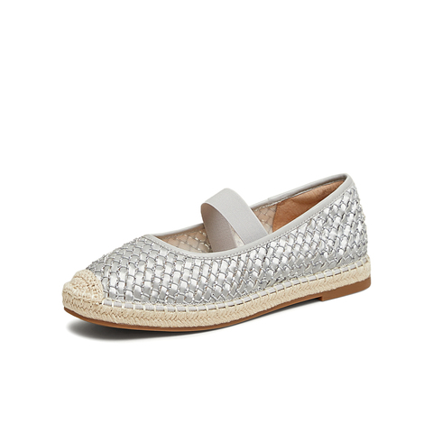 TATA/他她2025春时尚休闲渔夫鞋女单鞋新款UPK01AQ5