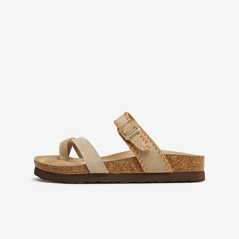 TATA/他她2025夏百搭时尚休闲女拖鞋新款CWC01BT5