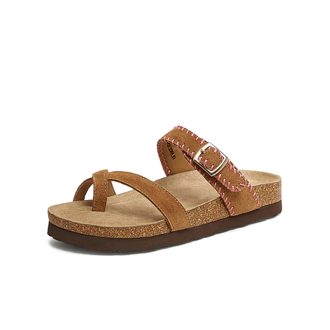 TATA/他她2025夏百搭时尚休闲女拖鞋新款CWC01BT5