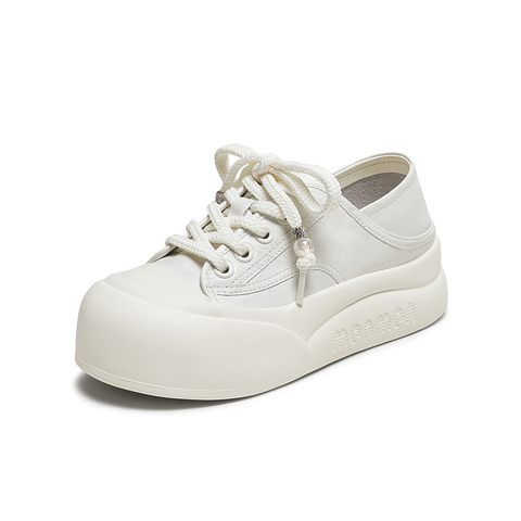 TATA/他她2025秋商场同款运动休闲女板鞋新款CP303CM5