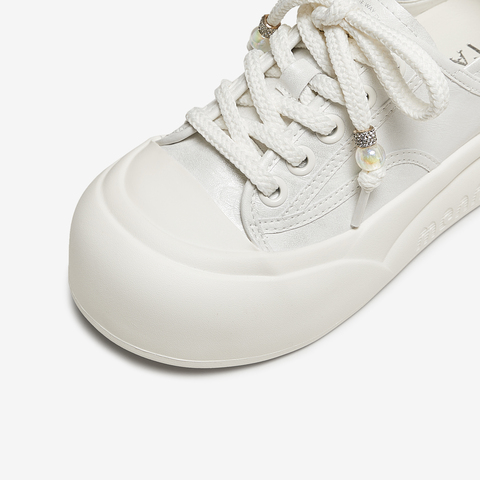 TATA/他她2025秋商场同款运动休闲女板鞋新款CP303CM5