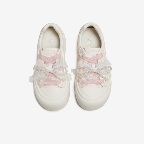 TATA/他她2025秋时尚休闲厚底女板鞋新款CP304CM5