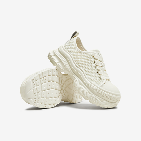 TATA/他她2025春时尚休闲厚底女板鞋新款CN901AM5