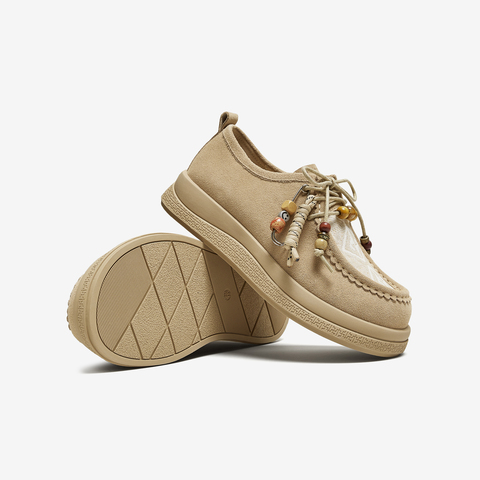 TATA/他她2025秋商场同款时尚百搭勃肯鞋女新款YPF03CM5