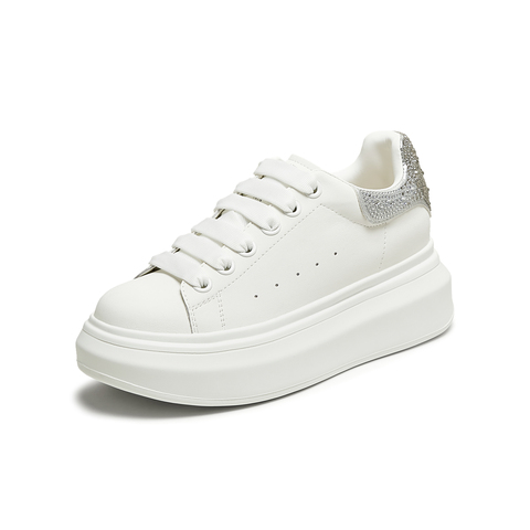 TATA/他她2025秋商场同款时尚休闲厚底女板鞋新款WU507CM5