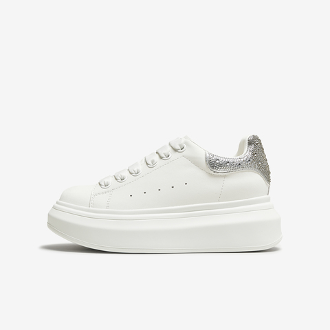 TATA/他她2025秋商场同款时尚休闲厚底女板鞋新款WU507CM5