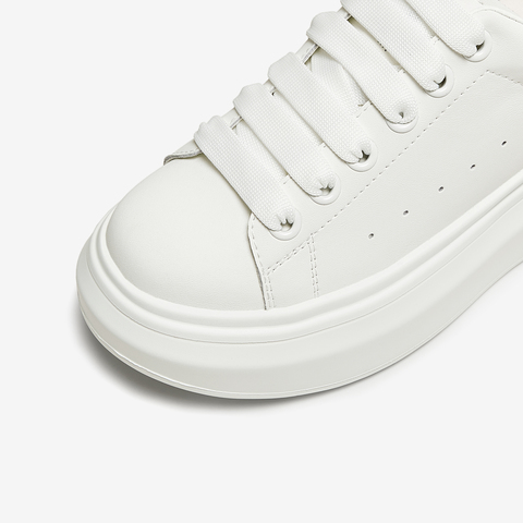 TATA/他她2025秋商场同款时尚休闲厚底女板鞋新款WU507CM5