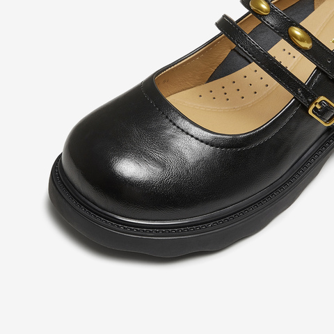 TATA/他她2025秋商场同款浅口女时尚玛丽珍鞋新款CJ201CQ5