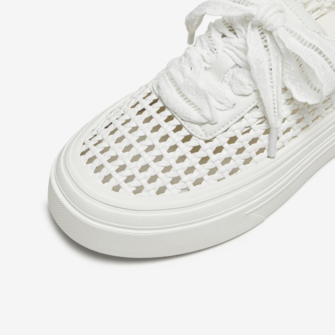 TATA/他她2025夏商场同款时尚休闲女板鞋新款CWU01BM5