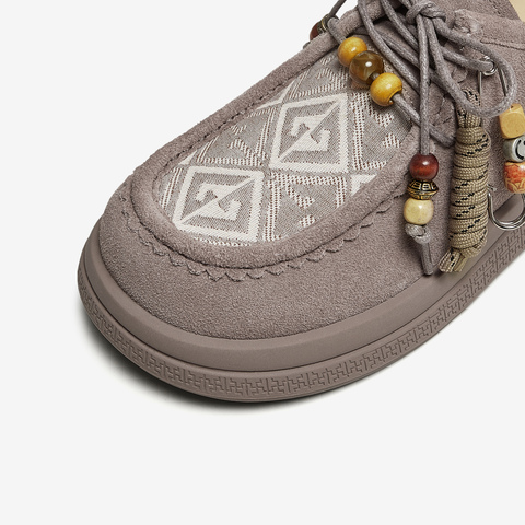 TATA/他她2025秋商场同款时尚百搭勃肯鞋女新款YPF03CM5