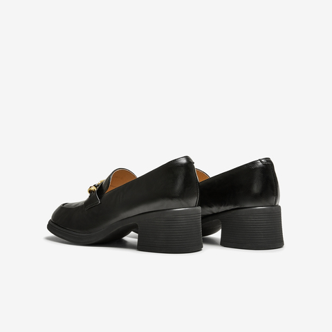 TATA/他她2025秋商场同款时尚百搭女乐福鞋新款WCNA6CA5