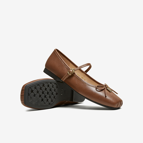 TATA/他她2025秋商场同款女时尚百搭玛丽珍鞋新款YRT01CQ5