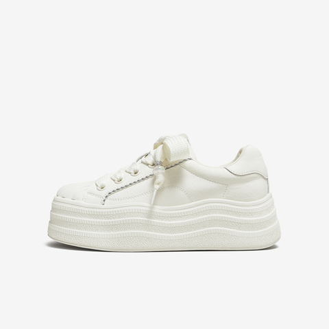 TATA/他她2025秋商场同款时尚休闲板鞋女新款CT907CM5