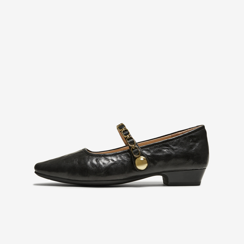 TATA/他她2025秋商场同款女法式气质玛丽珍鞋新款YRU01CQ5