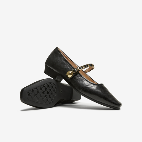 TATA/他她2025秋商场同款女法式气质玛丽珍鞋新款YRU01CQ5