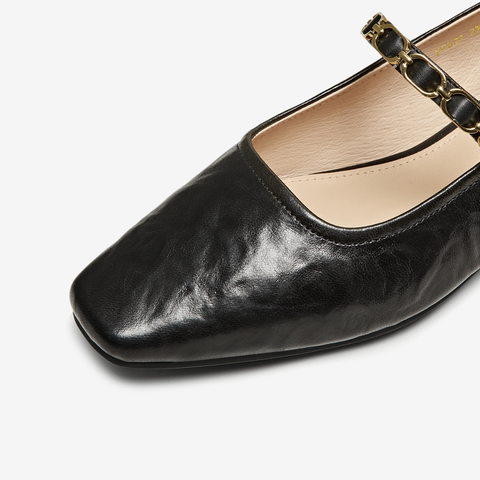 TATA/他她2025秋商场同款女法式气质玛丽珍鞋新款YRU01CQ5