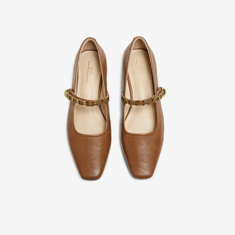 TATA/他她2025秋商场同款女法式气质玛丽珍鞋新款YRU01CQ5