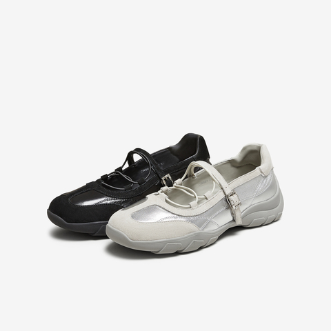 TATA/他她2025秋时尚休闲女玛丽珍鞋新款CWS01CQ5