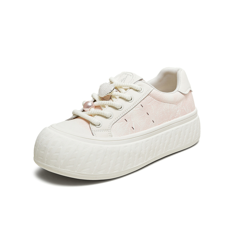 TATA/他她2025秋商场同款时尚休闲厚底女板鞋新款CT702CM5