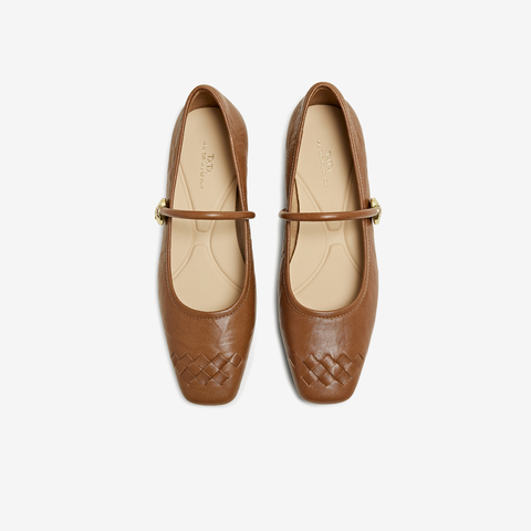 TATA/他她2025秋商场同款时尚女气质玛丽珍鞋新款USL01CQ5