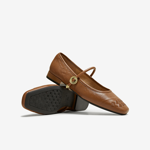 TATA/他她2025秋商场同款时尚女气质玛丽珍鞋新款USL01CQ5